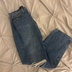 Lucky Brand Blue Mom Jean Jeans